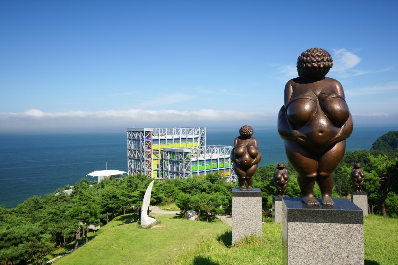 Haslla Art World Museum Hotel Gangneung Esterno foto